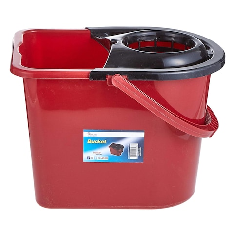 HomePro Mop Bucket 15 Liters - Red