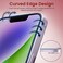 Moxedo Glass Screen Protector Ultra HD Clear 10x Military Grade Protection with Easy Installation Frame compatible for iPhone 14 6.1 inch