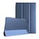 Case For Samsung Galaxy Tab A9+ / A9 Plus 11-Inch 2023, Soft TPU Tri-Fold Stand Protective Tablet Cover Auto Wake/Sleep Blue