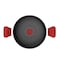 Tefal Expert Stewpot with Glass Lid - Size 26 - Red