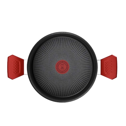 Tefal Expert Stewpot with Glass Lid - Size 26 - Red