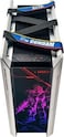 Asus Rog Strix Helios Gundam Edition RGB ATX/EATX Mid Tower Gaming Case With Tempered Glass, Gx601, Aluminum Frame, Gpu Braces, 420mm Radiator Support, Aura Sync, Black