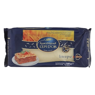 L&#39;Epi D&#39;Or Lasagne Pasta 500g