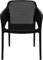 Buy Tramontina Gabriela Black Polypropylene Strong Resistance Up To 182 Fiberglass Chair in UAE