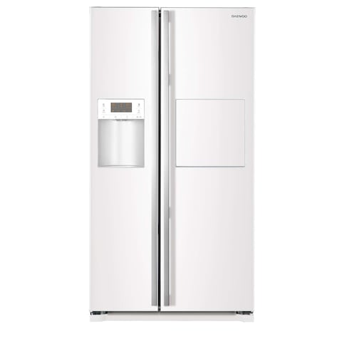 Daewoo Side by Side Refrigerator 790 Liters - White - FRS-2811EAL