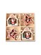 Wooden Christmas Ornaments - Perfect for Tree, Wall, Window, and Door Decorations (Star and Home)