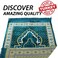 STARGOLD Traditional Turkish Prayer Mat 70x110 cm Large Portable Multicolor Islamic Prayer Rug, Janamaz Sajjadah For Men And Women SG-P004