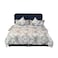In House Lamar Velvet Bed Frame - Queen - 200x160 cm - Dark Blue