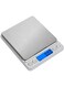 Generic 3Kg/0.1G Accurate Electrical Kitchen Scale, Coffee Scale Food Weight Postal Scales Multifunction Scale Measures In Grams And Oz For Cooking Baking Silver 12.80*1.90*10.60Cm