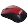 زيرو ZR-1200 ماوس لاسلكي لأجهزة الكمبيوتر واللاب توب - أحمر
