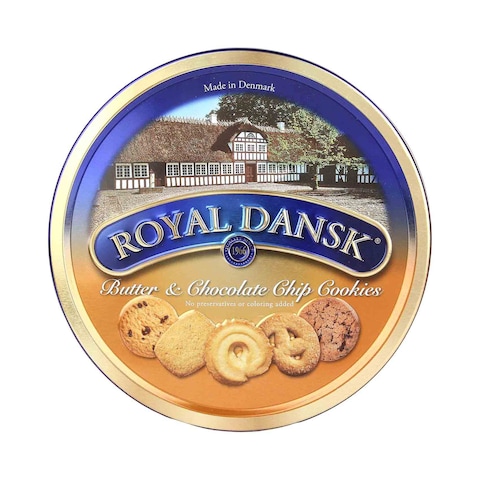 Royal Dansk Butter and Chocolate Chip Cookies, 454g