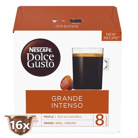 Buy Nescafe Dolce Gusto Grand Intenso Coffee Capsule 144g in UAE