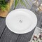 Shallow Tiffany Side Plate White 18cm