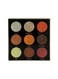Revolution Pressed Glitter Eyeshadow Palette Midas Touch 10.8G