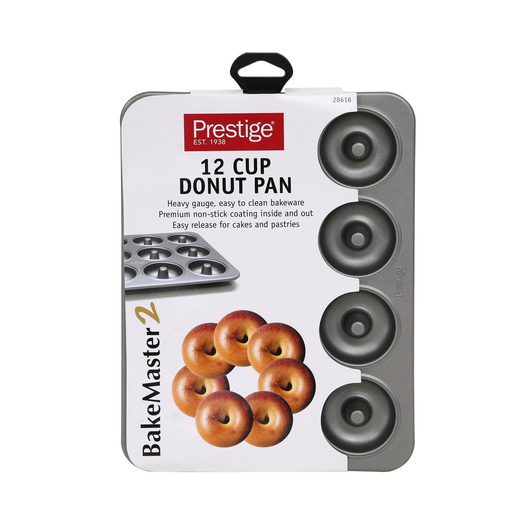 Buy Prestige Donut Pan Non-stick 12 Cup Online Carrefour Qatar