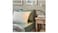 Fitted sheet, grey/green80x200 cm
