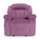 إن هاوس كرسي استرخاء ثابت منجد بالمخمل - بنفسجي فاتح - NZ50