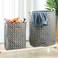 Laundry Bin Canvass Collapsible Storage Hamper for Clothes and Toys Sizes 30 x 30 x 40 cm