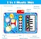Toy Land 2 in 1 Multifunctional Kids Musical Keyboard &amp; Drum Music Play Mat