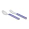 DINEWELL KIDS SPOON &amp; FORK SET SPOON STUDY TIME, DWC2148FSTT, 6''