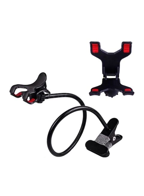 Generic - Lazy Bed Phone Holder Stand Selfie Mount Black