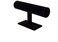 Generic 1Pcs Black Velvet Bracelet Chain Watch Winder T Bar Rack Jewelry Hard Display Stand Holder Jewelry Organizer