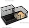 Mental Pen Holder Pencils Stands Box Desk Stationery Organizer