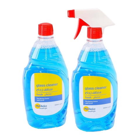 My Choice Fresh Glass Cleaner - 600 ml with Refill Bottle - 600 ml