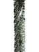 Chunky Tinsel Garland W/Ribbon Silver 200cmx12cm
