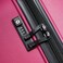 Delsey Paris Belmont Plus, Hard Suitcase, 4 Double Wheels, 82.5 X 52.5 X 35cm, L, Raspberry