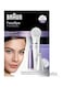 Braun - 2-In-1 FaceSpa Cleansing Brush And Facial Epilator Set White/Purple 23x16x6centimeter
