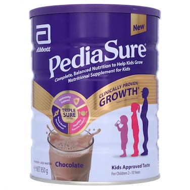 Pedia Sure Complete Balanced Nutrition to Help Kids Grow Nutritional Supplement for Kids Chocolate 850g