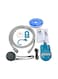 Margoun - Rechargeable Camping Shower Bidet Sprayer With Bucket Multicolour 1meter