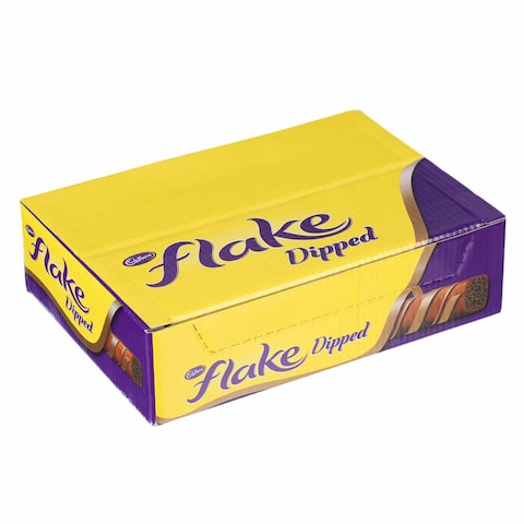 Cadbury Flake Dipped Chocolate 32g x Pack of 12