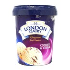 Buy London Dairy Cookies And Cream 500ml in UAE