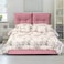 In House Le&oacute;n Velvet Bed Frame - Single - 200x120 cm - Light Pink