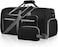Duffle Bag with Shoes Compartment and Adjustable Strap,Foldable Travel Duffel Bags for Men Women,Waterproof Duffel Bags (65L)