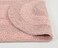 Home Style Cotton Bath Mat Pink - 50X80 cm