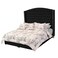 In House Maldives Velvet Bed Frame - Single - 200x100 cm - Black