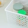 Royalford Cabinet Organizer- Rf11296 PP Plastic Multi-Purpose Rectangular Organizer Break-Resistant, Light-Weight, Durable Stackable And Convenient To Hold, White