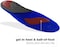 Airplus Extreme Active Gel Lightweight And Breathable Shoe Insoles For Cushion And Support, Men&#39;s, Size 7-13