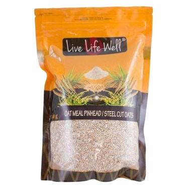 Live Life Well Pinhead Steel Cut Oat Meal 750g