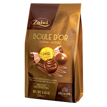 Zaini Boule D&#39;Or Hazelnut Chocolate 154g