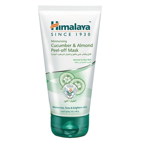 Himalaya Moisturizing Cucumber And Almond Peel-off Face Mask 150ml