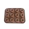 Generic-Baking Moulds Donut Cookie Cake 12-Cup Carbon Steel Cake Mould Hollow Donut Mould