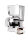 Clikon - 1.25 Liter Coffee Maker, White - CK5126