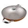 Prestige Ultra Non-Stick Covered Kadai with Glass Lid and Pan Holder 28cm