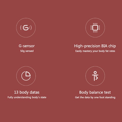 Xiaomi-Mi 2 Body Composition Scale Body Fat Scale Weight Health BT5.0 Body Balance Test Digital Display