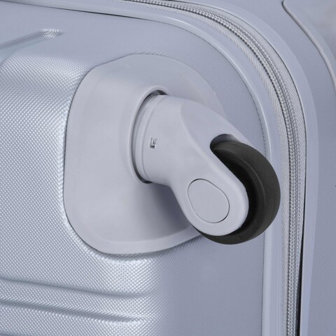 Senator Travel Bag Suitcase A1012 Hard Casing Extra Large Check-In Luggage Trolley 81cm Silver