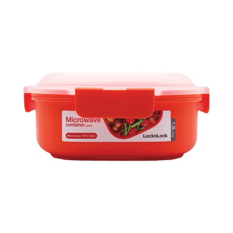 LocknLock Microwave Container - 1.3 Liter - Orange